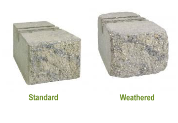 Cobble Block Unit Standard & Weathered